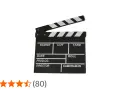 Ciak foto: una lavagna per il cinema, pronta per segnare scena, ciak e ciak.