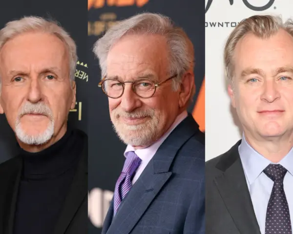 James Cameron, Steven Spielberg e Christopher Nolan, tre registi americani contemporanei che hanno segnato la storia del cinema con le loro opere.