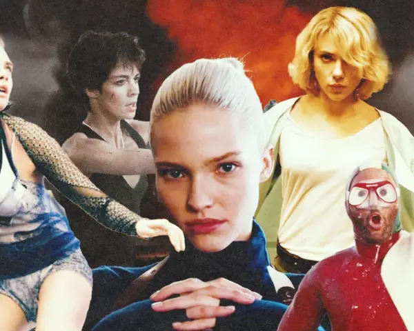 Montaggio di scene iconiche dai migliori film di Luc Besson: donne forti e personaggi memorabili in azione.