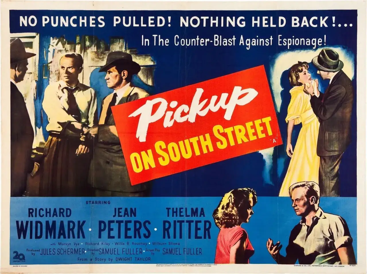 Locandina del film di Samuel Fuller 